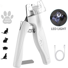 Pet Nagelcippers LED -Licht mit Nagelfeile